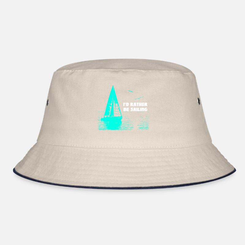 I'd rather be Sailing Bucket Hat