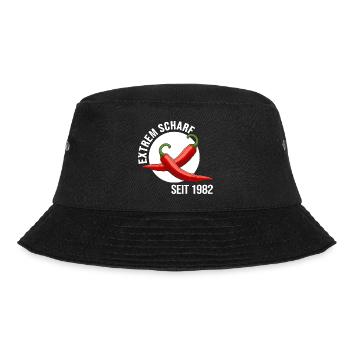 1982 Birthday Anniversary Extremely Hot Party - Bucket Hat - black - Front - Lela (165cm)
