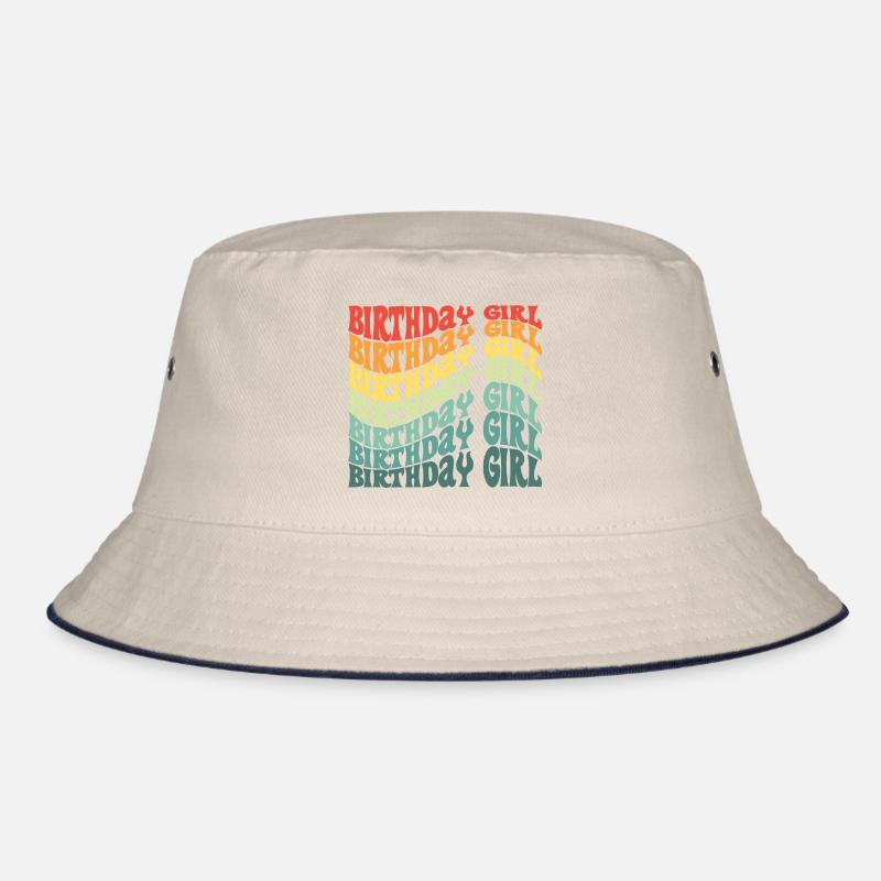 Geburtstagskind Groovy Retro Vintage Geburtstag Bucket Hat
