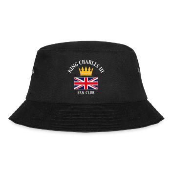 King Charles 3rd – Fan Club (Fan Art / 4C) - Bucket Hat - black - Front - Lela (165cm)