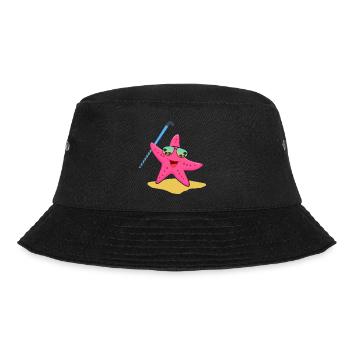 beachhockey beachhockeyverein strandhockey - Bucket Hat - Schwarz - Vorne - Lela (165cm)
