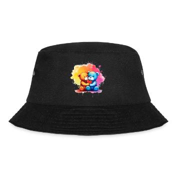 Love is a Bear Necessity - Bucket Hat - black - Front - Lela (165cm)