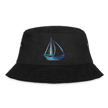 Sailing ship - Bucket Hat - black - Front - Lela (165cm)