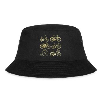 Fahrrad - Bucket Hat - Schwarz - Vorne - Lela (165cm)