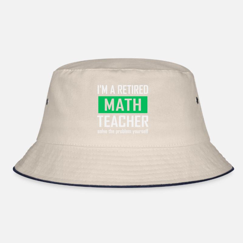 Pensionierter Mathematiklehrer Bucket Hat