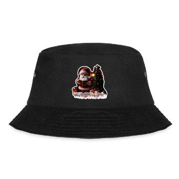 Santa Claus realistic - Bucket Hat - Schwarz - Vorne - Lela (165cm)