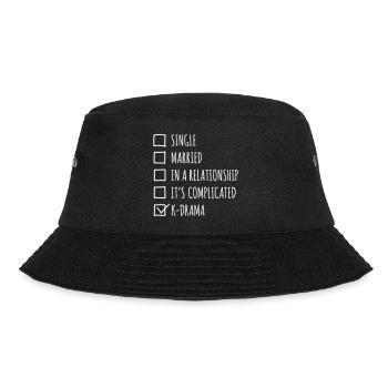 Single married in a relationship k-drama - Bucket Hat - Schwarz - Vorne - Lela (165cm)