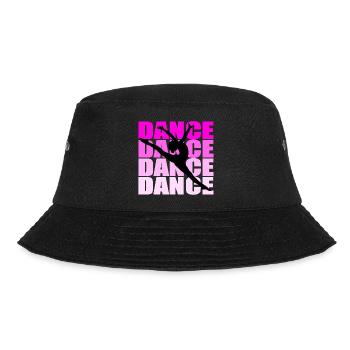 Dance - Bucket Hat - Schwarz - Vorne - Lela (165cm)