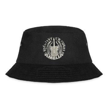 Geschenk für Amelia - Bucket Hat - Schwarz - Vorne - Lela (165cm)