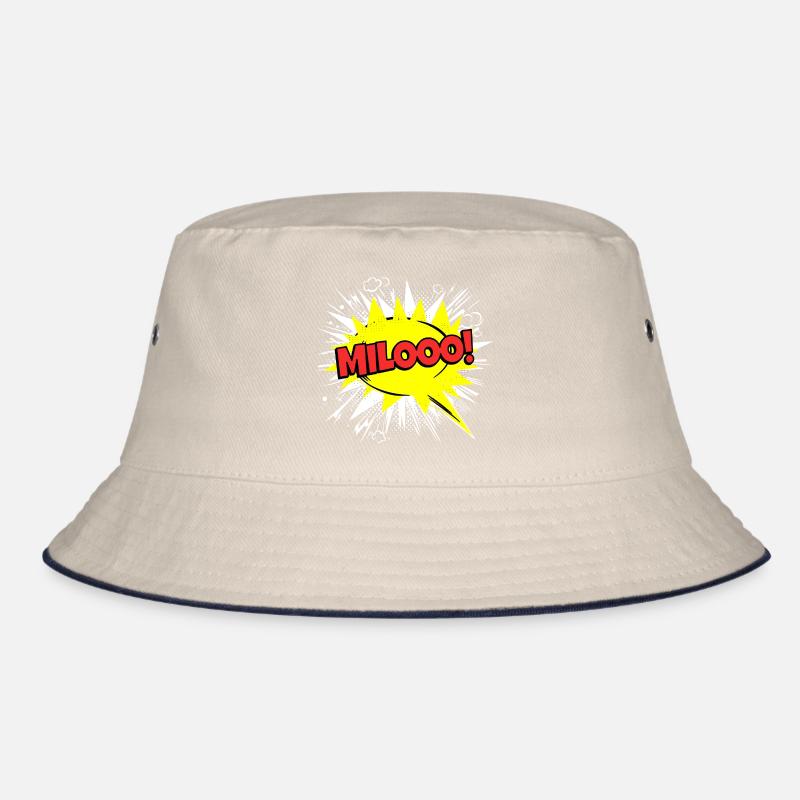 Milo Name Lustige Sprechblase Milooo! Bucket Hat