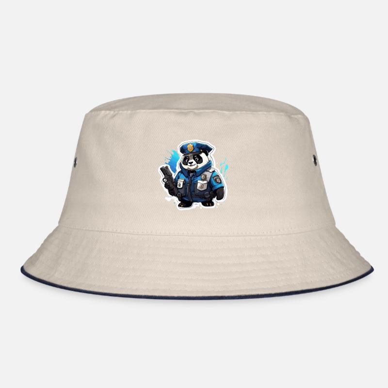 Panda / Tier / Zoo / Bambus / Wild / Kindlich Bucket Hat