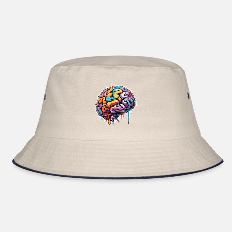 Gehirn / Wissen / Intelligenz / klug / Denken Bucket Hat