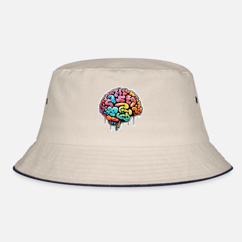 Brain / Knowledge / Intelligence / Clever / Thinking Bucket Hat