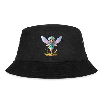 Fee 3D - Bucket Hat - Schwarz - Vorne - Lela (165cm)