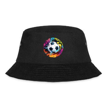 Soccer / Game / Ball / Field / Shooting - Bucket Hat - black - Front - Lela (165cm)