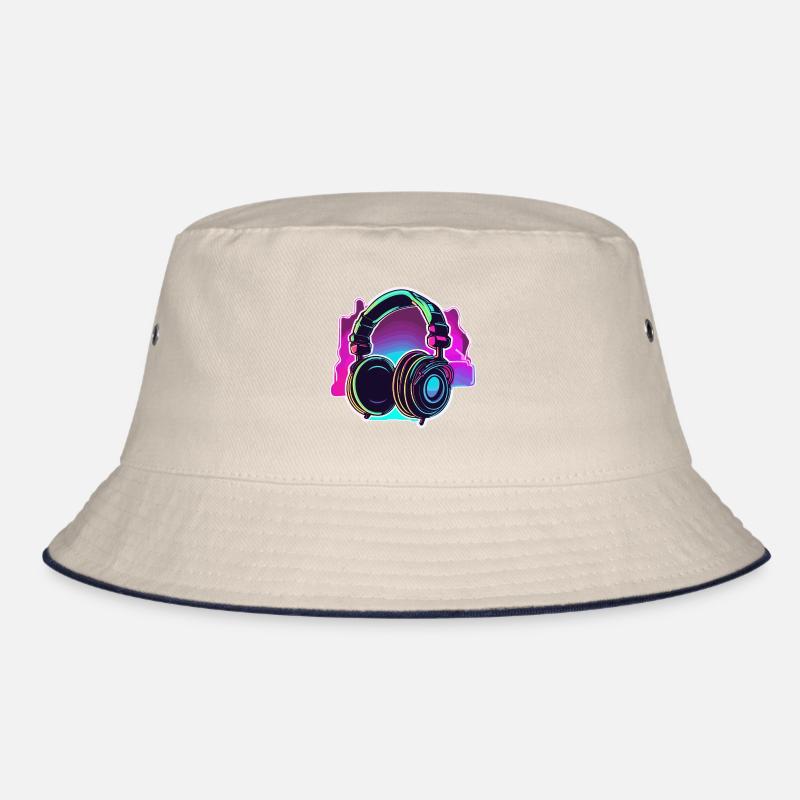 Kopfhörer / Audio / Musik / Klang / Studio / cool Bucket Hat