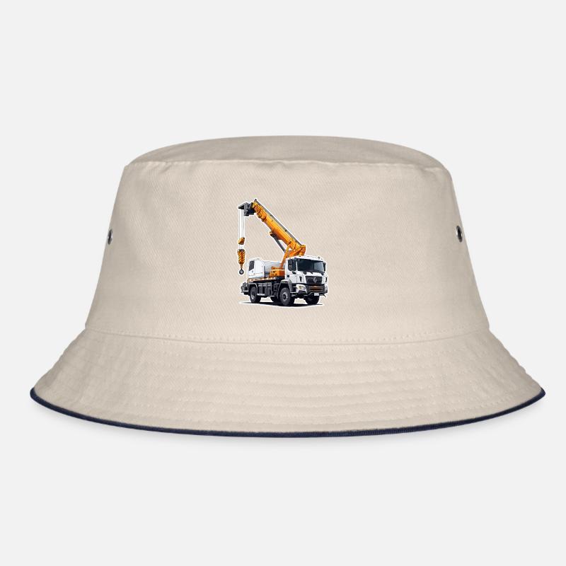 Kran / Baustelle / Seilwinde / Kransystem Bucket Hat