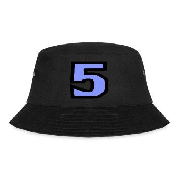 5. 5 YEARS. 5th ANNIVERSARY. 5 YEAR ANNIVERSARY. 5. - Bucket Hat - black - Front - Lela (165cm)