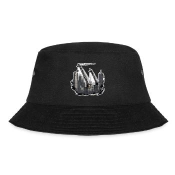 Crane / construction site / winch / crane system - Bucket Hat - black - Front - Lela (165cm)