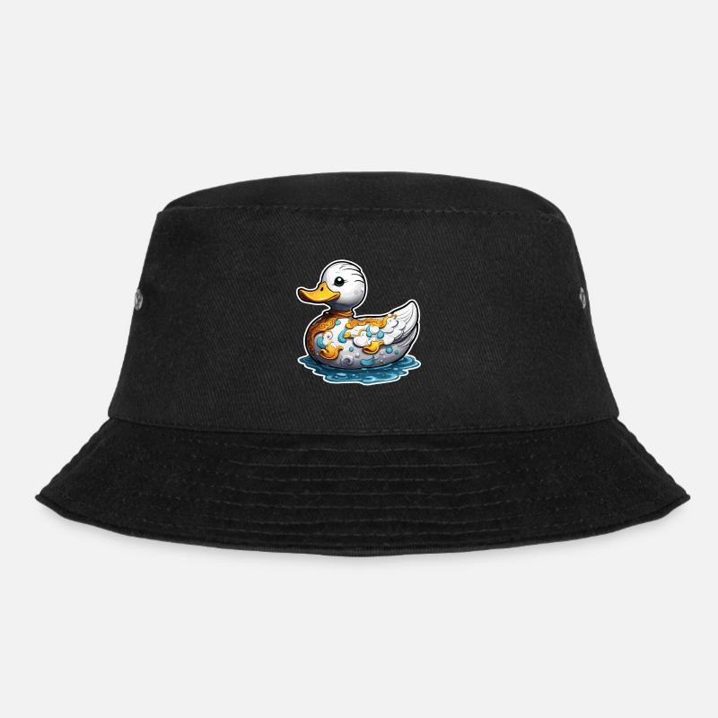 Canard en caoutchouc / canard en caoutchouc / eau / baignoire - Bob - noir