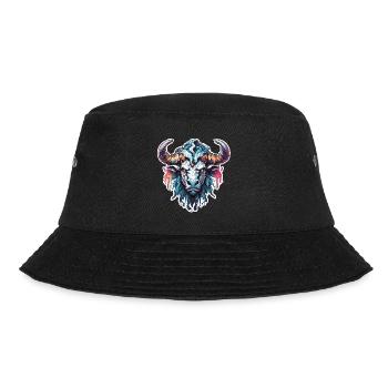Minotaur / Greek Mythology / Creature - Bucket Hat - black - Front - Lela (165cm)
