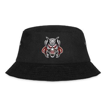 Kabuki Maske / Japanische Kunst / Theater / Antik - Bucket Hat - Schwarz - Vorne - Lela (165cm)