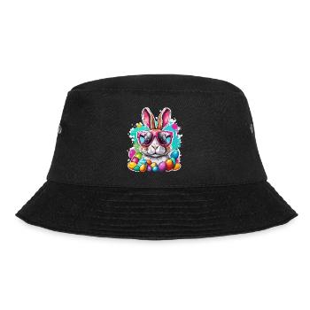 Lapin de Pâques / Pâques / Oeufs / Vacances / Pâques - Bob - noir - Devant - Lela (165cm)