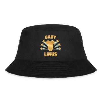 Gift for Linus - Bucket Hat - black - Front - Lela (165cm)