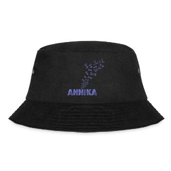 Annika - Bucket Hat - Schwarz - Vorne - Lela (165cm)