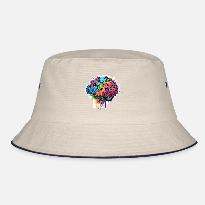 Brain / Knowledge / Intelligence / Smart / Thinking Bucket Hat