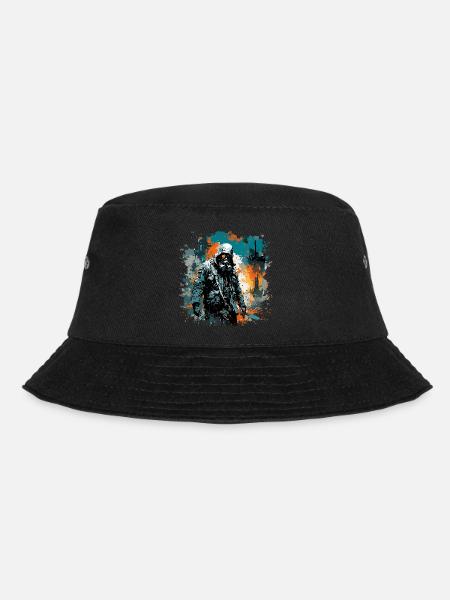 Apocalypse / Weltuntergang / Zerstörung / Anarchie - Bucket Hat - Schwarz