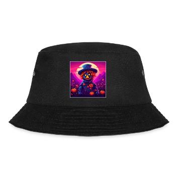 Scarecrow / Harvest Worker / Corn Field / Field - Bucket Hat - black - Front - Lela (165cm)