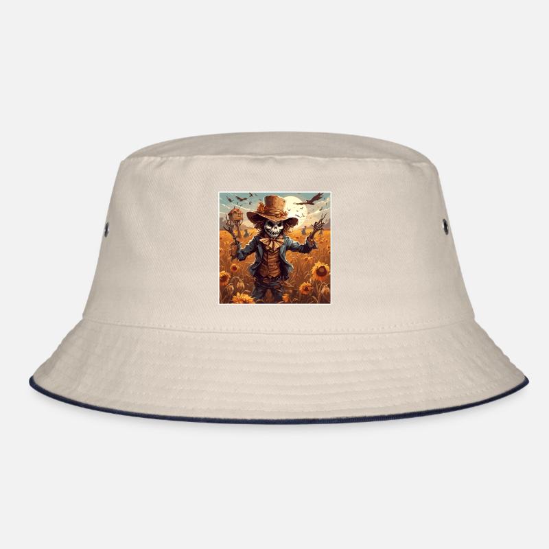 Vogelscheuche / Erntehelfer / Maisfeld / Feld Bucket Hat