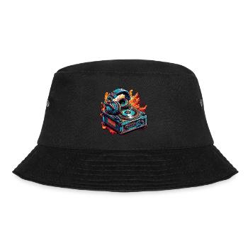 Headphones / Audio / Music / Sound / Cool - Bucket Hat - black - Front - Lela (165cm)