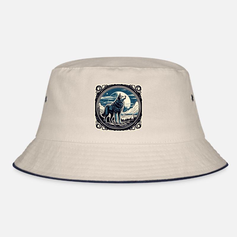 Wolf / Rudel / Wald / Wild / Tierwelt / heulen Bucket Hat