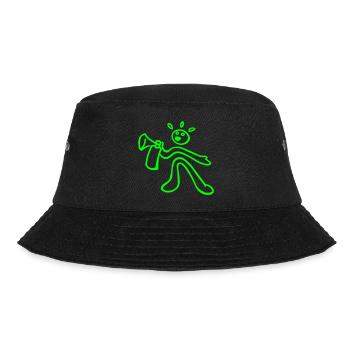 voice raver - Bucket Hat - black - Front - Lela (165cm)