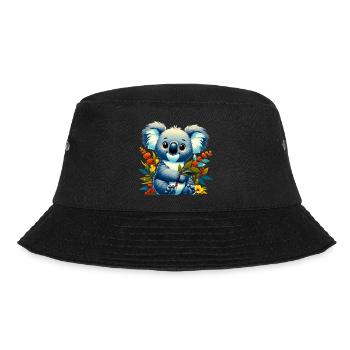 Koala - Bucket Hat - black - Front - Lela (165cm)