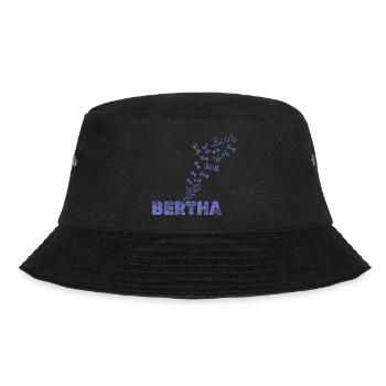 Segeln Bertha - Bucket Hat - Schwarz - Vorne - Lela (165cm)