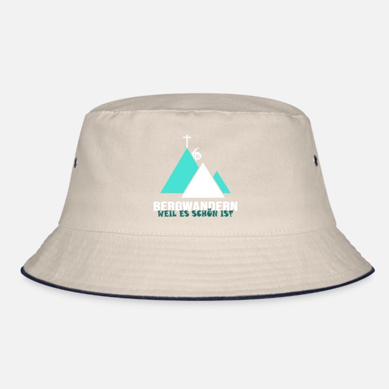 mountain hiking ferrata climbing alpine mountaineering climbing Bucket Hat