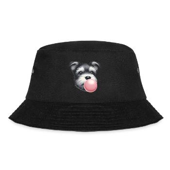 Terrier joueur avec chewing-gum - Bob - noir - Devant - Lela (165cm)