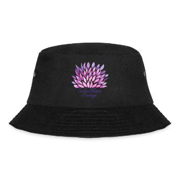 SeelenBlüten Energie - Sonja Ariel von Staden - Bucket Hat - Schwarz - Vorne - Lela (165cm)