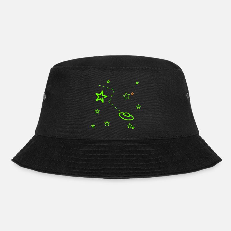 lost in space - Bucket Hat - black