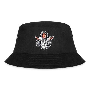Drôle dessin animé geste sweat à capuche - Bob - noir - Devant - Lela (165cm)