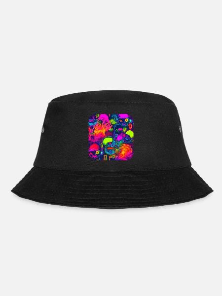 Neon DJ House Party Tendance - Bob - noir
