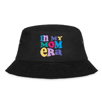 In My Mom Era – Bunte Mama-Vibes - Bucket Hat - Schwarz - Vorne - Lela (165cm)