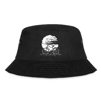 Radfahren Zeichnung - Bucket Hat - Schwarz - Vorne - Lela (165cm)