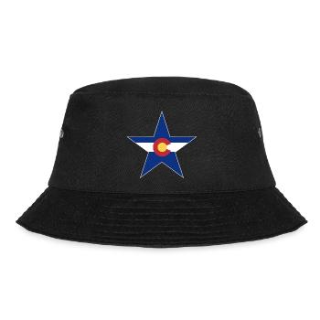 Colorado Fan T-Shirt – Mountains & Adventure - Bucket Hat - black - Front - Lela (165cm)