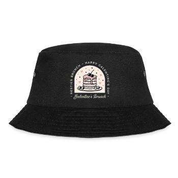 Galentines besties girls brunch party matching - Bucket Hat - black - Front - Lela (165cm)