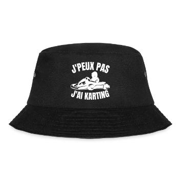 J'Peux Pas J'Ai Karting Funny Gift Karts Karting - Bob - noir - Devant - Lela (165cm)