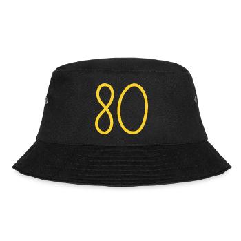80 - Bucket Hat - black - Front - Lela (165cm)